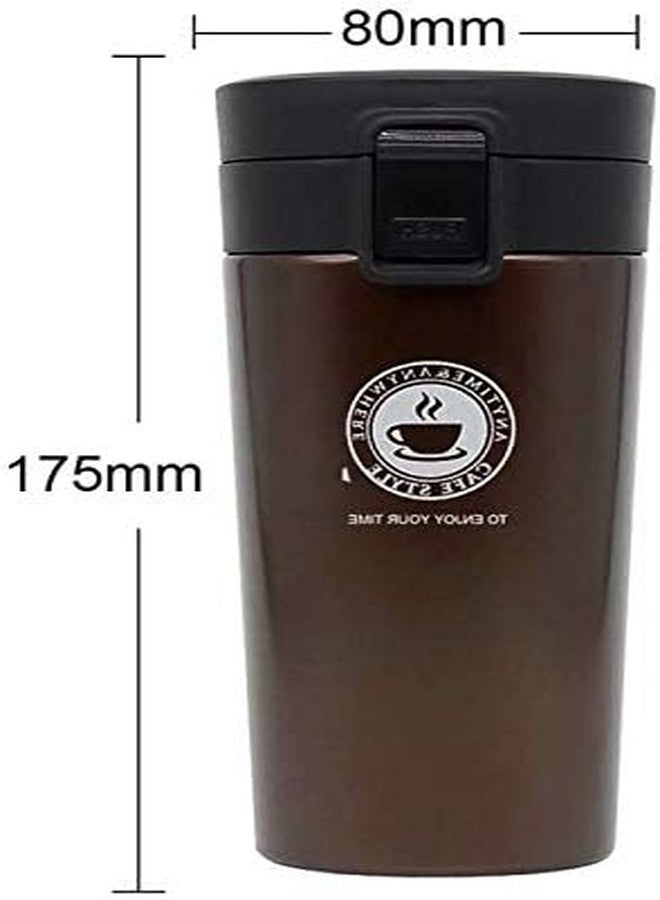 Wosta Coffeemate 380ml Insulated Travel Coffee Mug with Lid, Stainless Steel Double-Wall Vacuum Mug for Hot & Cold Drinks, Compact Reusable Tea & Coffee Cup - Image 4